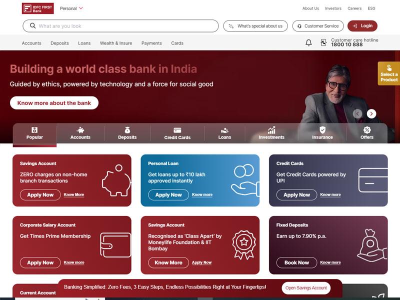 IDFC First Bank